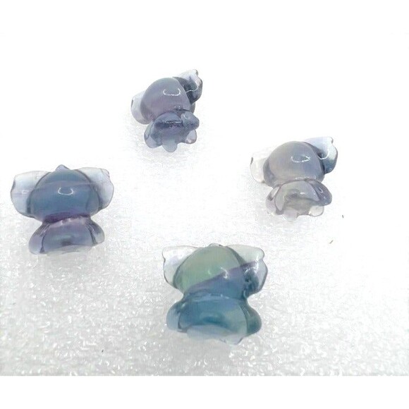 Adorable Mini Fluorite Stitch Carving - Random Choice - Picture 2 of 4